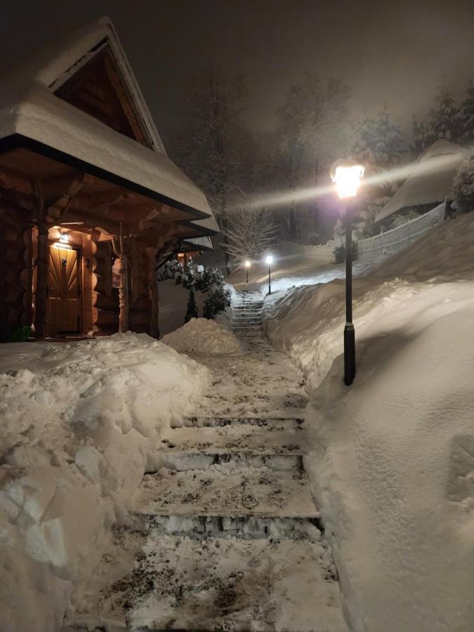 Goralska Chatka 2 Highland Cottage - Split Ac, Jacuzzi, Sauna, Private Parking, Mountains View, Garden, ซาโกปาเน ภายนอก รูปภาพ