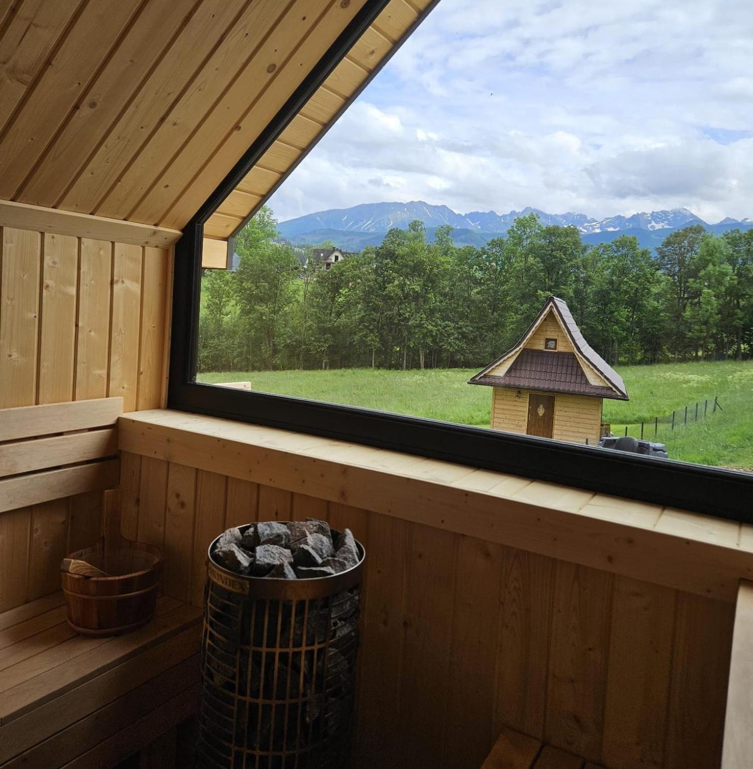 Goralska Chatka 2 Highland Cottage - Split Ac, Jacuzzi, Sauna, Private Parking, Mountains View, Garden, ซาโกปาเน ภายนอก รูปภาพ