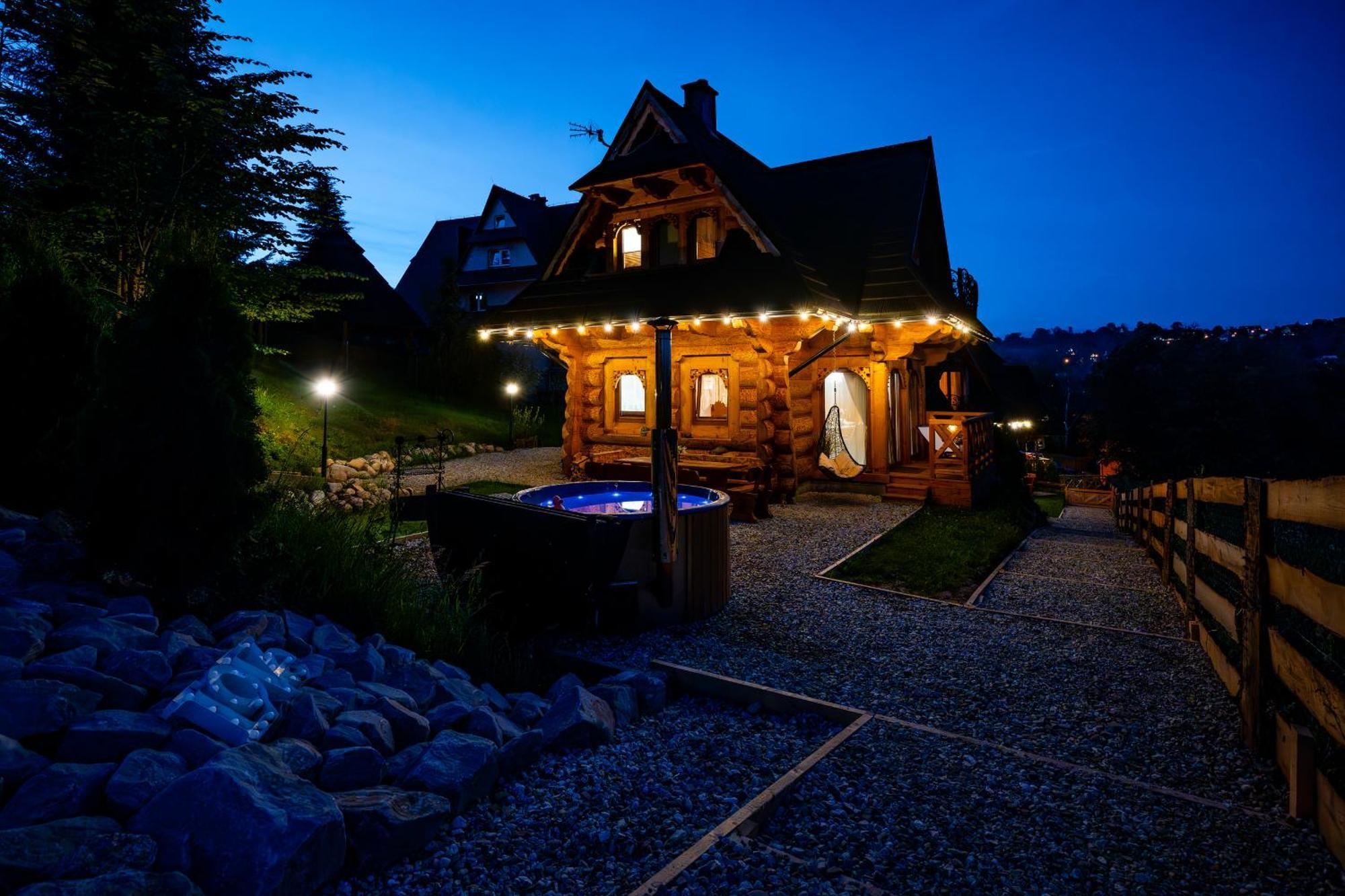 Goralska Chatka 2 Highland Cottage - Split Ac, Jacuzzi, Sauna, Private Parking, Mountains View, Garden, ซาโกปาเน ภายนอก รูปภาพ