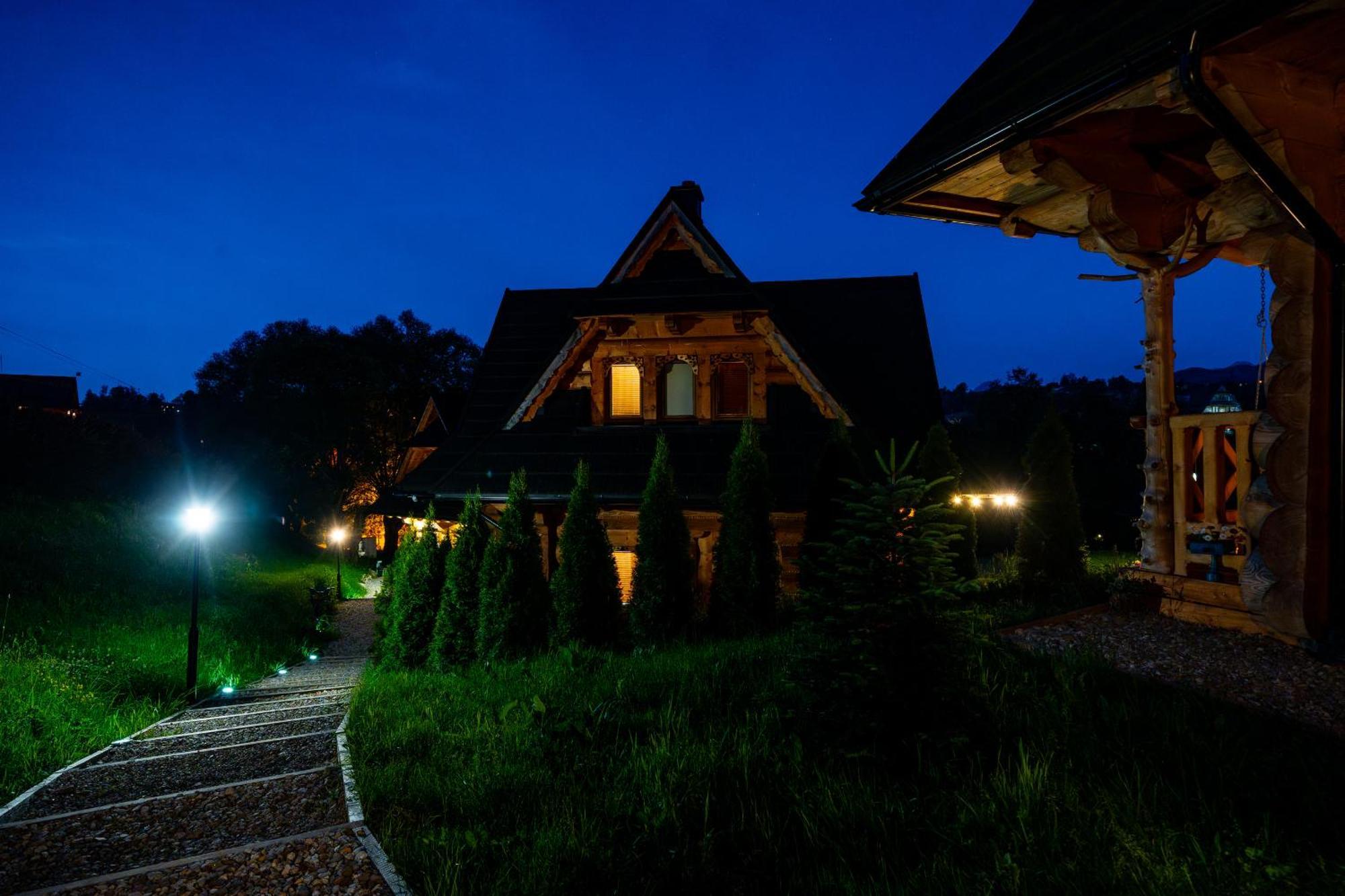 Goralska Chatka 2 Highland Cottage - Split Ac, Jacuzzi, Sauna, Private Parking, Mountains View, Garden, ซาโกปาเน ภายนอก รูปภาพ