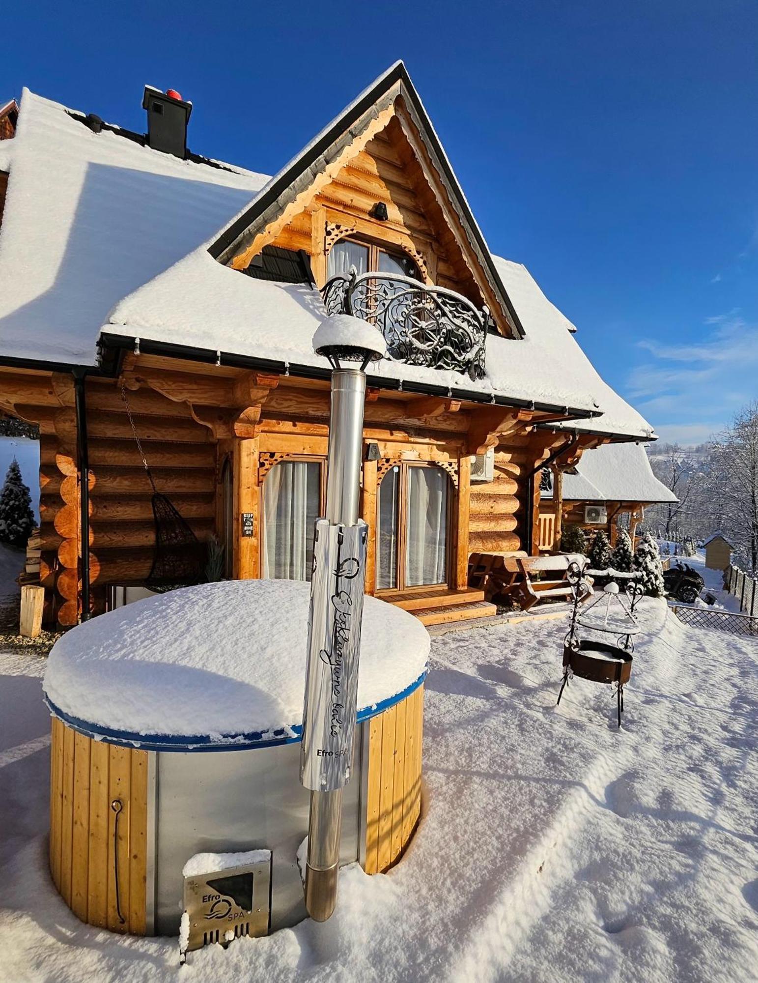 Goralska Chatka 2 Highland Cottage - Split Ac, Jacuzzi, Sauna, Private Parking, Mountains View, Garden, ซาโกปาเน ภายนอก รูปภาพ