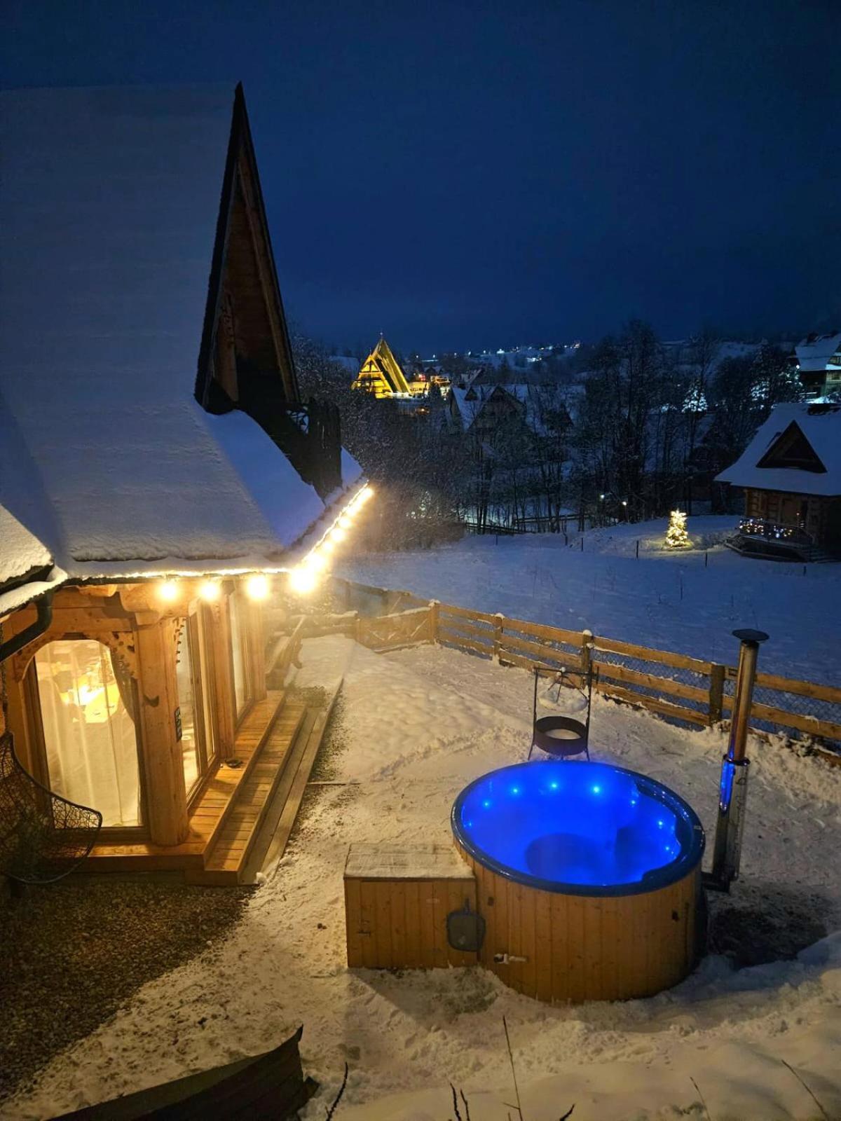 Goralska Chatka 2 Highland Cottage - Split Ac, Jacuzzi, Sauna, Private Parking, Mountains View, Garden, ซาโกปาเน ภายนอก รูปภาพ